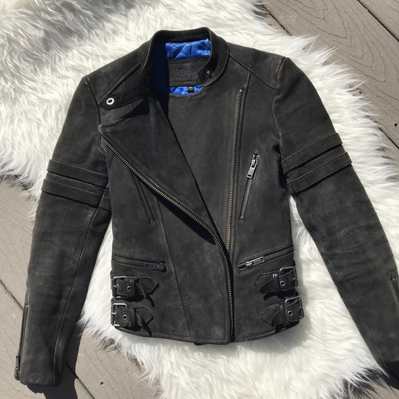 Wilfred Free for Aritzia BOBINE Leather jacket - Picture 2 of 8